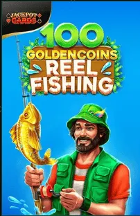 100 goldencoins reel fishing